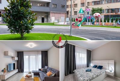 Apartament cu 2 camere semidecomandat, mobilat în Mihai Bravu