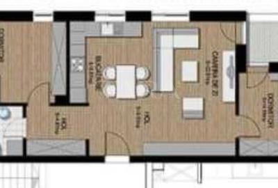 Apartament 3 camere, deosebit, zona Europa. - 8