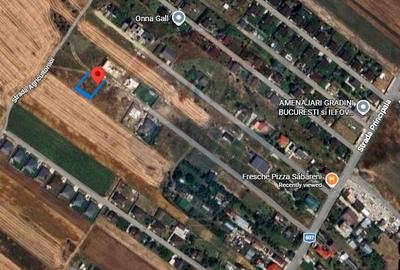 Vanzare teren intravilan 900mp  Sabareni / Strada Principala - 2
