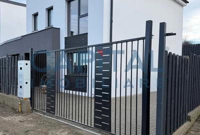 Case cu arhitectura nordica, garaj, panouri fotovoltaice, central Dezmir - 6