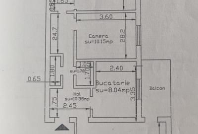 APARTAMENT 3 CAMERE, DECOMANDAT, ETAJ 4 DIN 5, CANTA, MOBILAT SI UTILAT, 1983 - 1