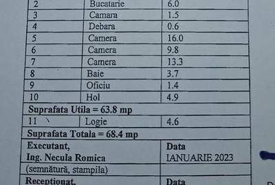 Apartament cu trei camere, Brancoveanu, 116.500€ - 17