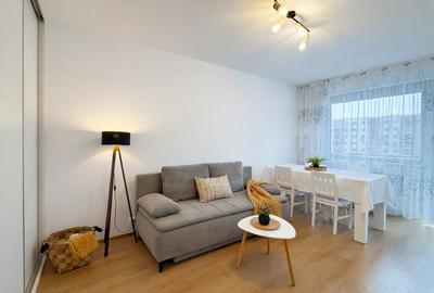 Apartament cu 2 camere decomandat, mobilat în Tractorul