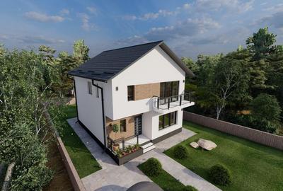 Casa Individuala  4 camere Comuna Berceni 425 mp teren