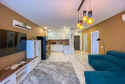 Apartament cu 2 camere semidecomandat, mobilat în Chiajna