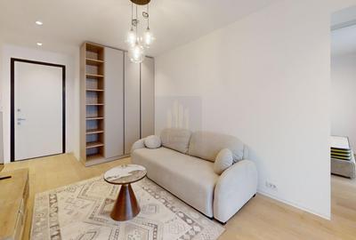 Apartament cu 2 camere semidecomandat, mobilat în Barbu Văcărescu