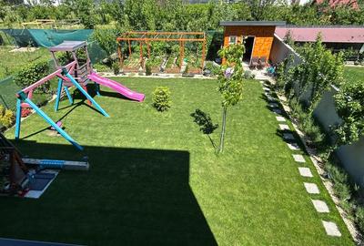 Casă tip duplex P+1+M, structură beton, curte 400 mp, 2 parcări – Domnești - 2