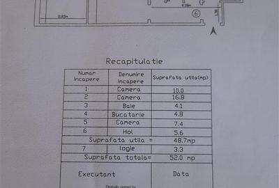 Apartament 3 camere Mircea cel Batran - 4