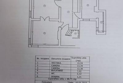 De vanzare Apartament 2 camere, demisol inalt, Mitropolie ULTRACENTRAL - 9