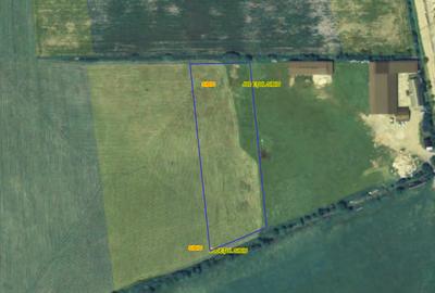 Teren agricol intravilan de 7100 mp, în Vest