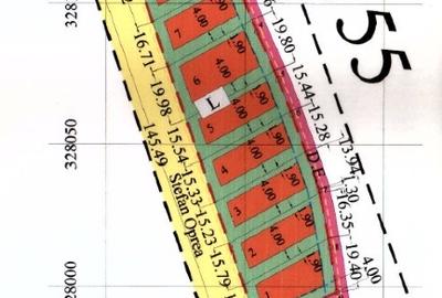 TEREN DE VANZARE-  -Plparcele de la  550 mp  zona Mega Image -Bolintin Vale - A1 - 11