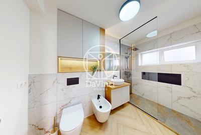- Penthouse 5 camere - 3 bai - 131.17 mp utili - mobilat si utilat - 21