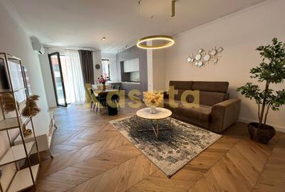 Apartament cu 2 camere decomandat, mobilat în Herăstrău