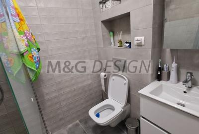3 camere  bloc nou, 80 mp utili , balcon de 20 m - 24