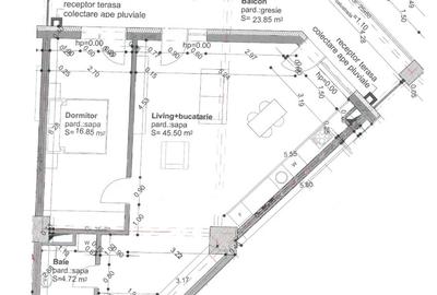Apartament 2 camere 67.1 mp, terasa 24 mp, parcare subterana, Viva city - 14