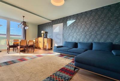 Apartament cu 3 camere semidecomandat, mobilat în Herăstrău