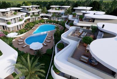 Vile duplex cu 4 camere cu piscină în cadrul complexului - 9