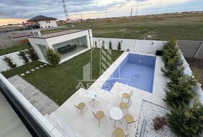 Vila de lux cu piscina incalzita de vanzare in Mosnita Noua | 4 camere - 34