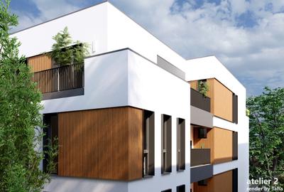 Penthouse 4 camere Dec. 130mp si 220mp construit + 100mp terasa Splaiul Unirii - 3