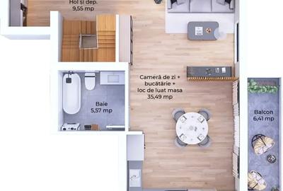 Apartament 2 camere - 2