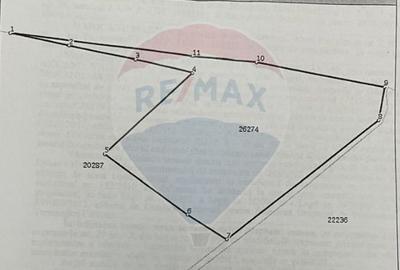 Teren agricol extravilan de 17112 mp, în Exterior Sud