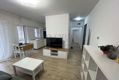 Apartament cu 2 camere semidecomandat, mobilat în Pipera
