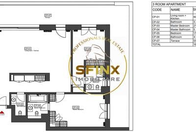 3 camere | luxury | One Rahmaninov | parcare subterana | 113mp utili - 15