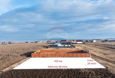 Comision 0 %! Teren intravilan 505 mp, Bod! - 5