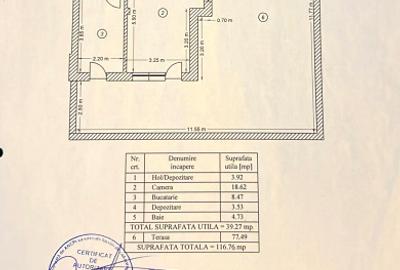 Studio | Parcare subterana | Terasa 77mp | 850 m Metrou Gorjului - 10
