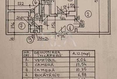 2 camere Iancului decomandat, et. 6, an 1981, metrou, 51 mp - 7
