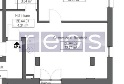 VANZARE 2 CAMERE  | ETAJ 2 | ZONA PALLADY - 5