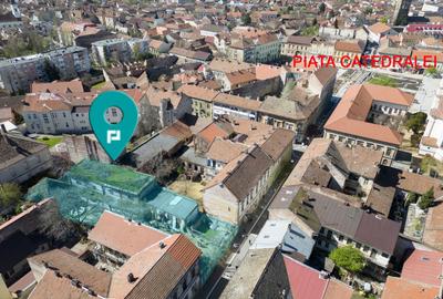 Teren Construcții intravilan de 1213 mp, în Ultracentral