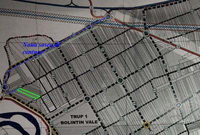 Bolintin Vale, intravilan, 9200 mp, deschidere 46 ml, utilitati, liber - 4