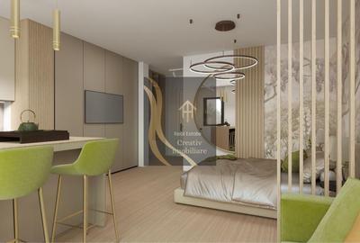 Inchiriez Studio nou complet mobilat/utilat - 1
