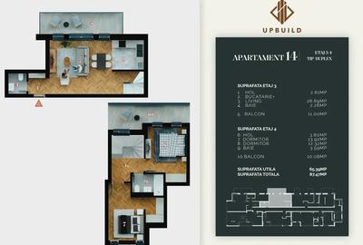 Duplex 3 Camere, Bloc Nou, Finisaje Premium, Comision 0% - 10