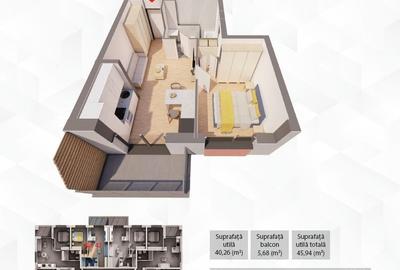 Apartament in complex rezidențial ARED - 9