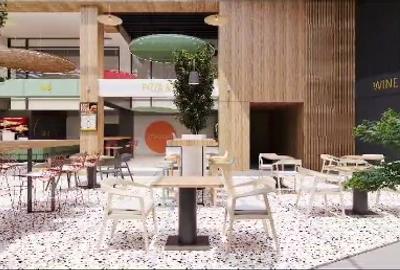 Spatiu comercial stradal, cu terasa incalzita de 71 mp - 2
