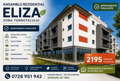 Apartament cu 2 camere decomandat în Torontalului