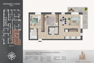Apartament 3 camere zona Pallady 80 mp utili - 8