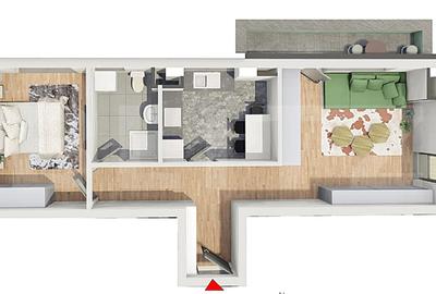 Comision 0!Apartament 2 camere, confort sporit,Bloc Nou,Petrom Calea Baciului - 2