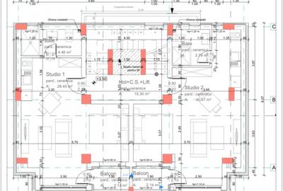Închiriere Studio în  Clădire nouă – Faleză Nord, Strada Unirii - 12