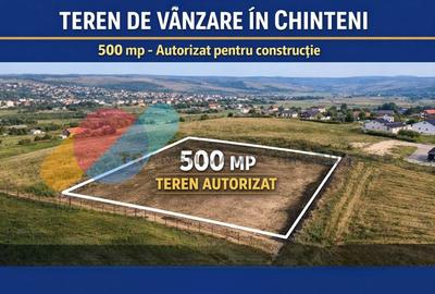 Teren autorizat 500mp Chinteni - 1