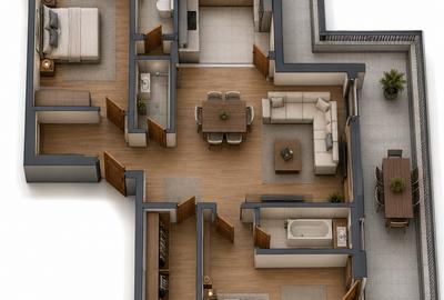 Comision 0% Penthouse Exclusiv | 114 mp Utili + Terasă 57 mp | Panorama Zorilor - 1