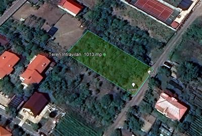 Teren Construcții intravilan de 1013 mp, în Pasărea