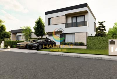 VILĂ MODERNĂ P+1 – 4 Camere, 3 Băi și Stație STB la intrare | Teren 323 mp - 4