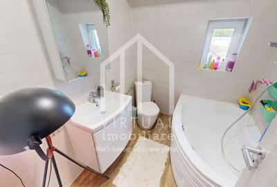 Penthouse cu 3 camere, 89mp utili si terasa 118mp, mobilat, Cisnadie - 18