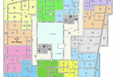 Tomis Nord -Vanzare apartament decomandat cu 2 camere,  bloc nou. - 7