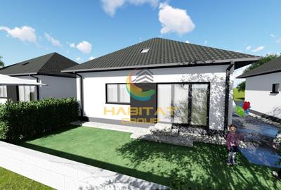 Casa 3 camere- Parter + Pod – Curte 110 mp- acte gata! - 10