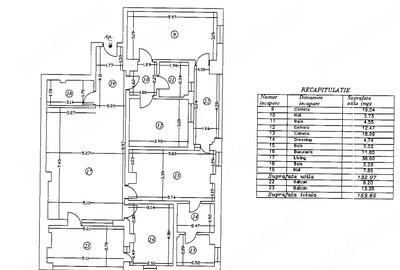 Apartament de 4 camere, 132 mp, centrala, 2 balcoane, Smaranda Braescu Residence - 8