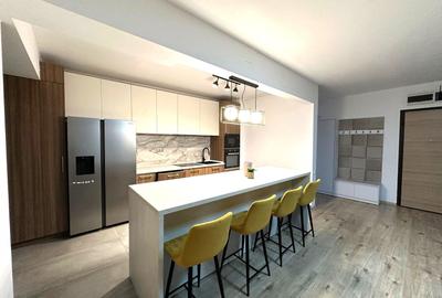 Apartament cu 3 camere decomandat, mobilat în Băneasa